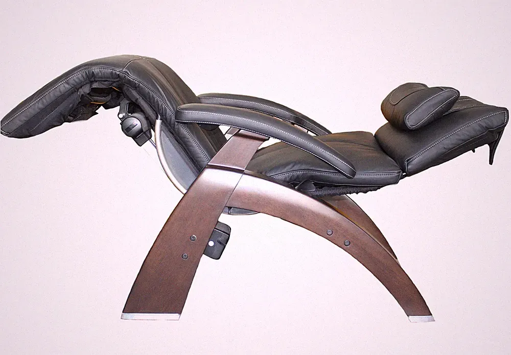 Human Touch PC-600 Power Silhouette Perfect Chair Recliner Black Premium Leather